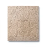 Patterned Wall Covering Light Brown, 10m x 1.06m, Model Z21803