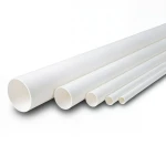 مواسير UPVC ضغط 11 بار مقاس 4 إنش سمك 4.39 مم لون أبيض