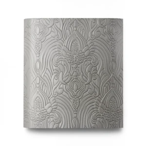 Patterned Wallpaper Gray on Brown, 10m Length x 1.06m Width, Model Z21804