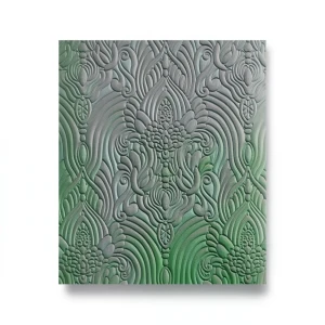 Patterned Wallpaper Gray to Green, 10m x 1.06m, Model Z21805