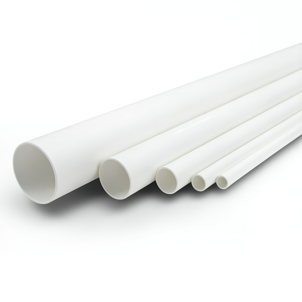 UPVC Pipes Nominal Pressure 11 Bar Size 6 Inch Thickness 6.48 mm White