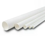 UPVC Pipes Nominal Pressure 11 Bar Size 8 Inch Thickness 8.43 mm White