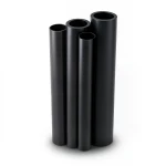 HDPE Pipes PE 100 Pressure 12.5 Bar Outside Diameter 140 mm Thickness 10.3 mm Black