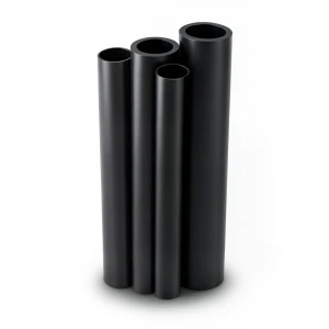 HDPE Pipes PE 100 Pressure 12.5 Bar Outside Diameter 140 mm Thickness 10.3 mm Black