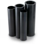 أنابيب HDPE PE 100 ضغط 12.5 بار قطر خارجي 140 مم سمك 10.3 مم لون أسود