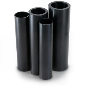 HDPE Pipes PE 100 Pressure 12.5 Bar Outside Diameter 140 mm Thickness 10.3 mm Black