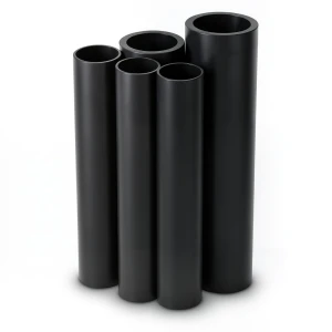 HDPE Pipes PE 80 Pressure 10 Bar OD 160 mm Thickness 11.8 mm Black