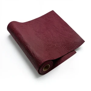 ورق جدران نقشات 10 م × 1.06 م لون احمر داكن، موديل Z21806