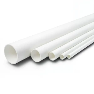 مواسير UPVC ضغط اسمي 13.8 بار مقاس 2 إنش سمك 2.87 مم لون أبيض