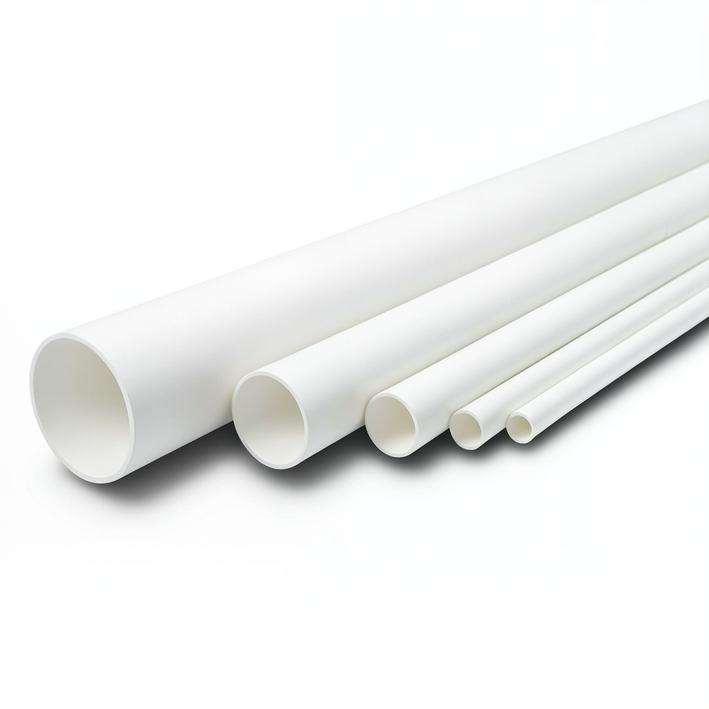 UPVC Pipes Nominal Pressure 13.8 Bar Size 2 Inch Thickness 2.87 mm White