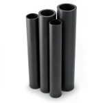 أنابيب HDPE PE 100 ضغط 12.5 بار قطر خارجي 160 مم سمك 11.8 مم أسود