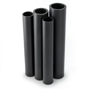 أنابيب HDPE PE 100 ضغط 12.5 بار قطر خارجي 160 مم سمك 11.8 مم أسود