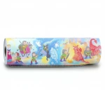 German wall covering for youth and children, size 10 m x 0.53 m, blue and yellow color, model 297805 