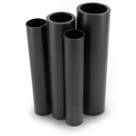 مواسير HDPE PE 100 ضغط 12.5 بار قطر خارجي 180 مم سمك 13.3 مم لون أسود