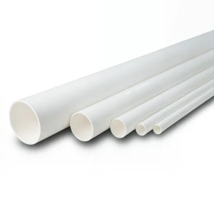 مواسير UPVC ضغط 13.8 بار مقاس 4 إنش سمك 5.44 مم لون أبيض