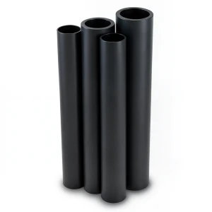 HDPE Pipes PE 80 Pressure 10 Bar 225 mm OD Thickness 16.6 mm Black