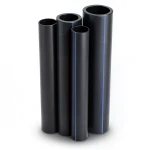 HDPE Pipes PE 100 Pressure 12.5 Bar Outside Diameter 200 mm Thickness 14.7 mm Black