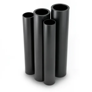 HDPE Pipes PE 100 Pressure 12.5 Bar Outside Diameter 225 mm Thickness 16.6 mm Black