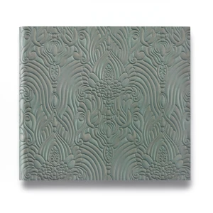 Patterned Wallpaper Gray to Green, 10m x 1.06m, Model Z21805