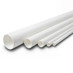 مواسير UPVC ضغط 17.2 بار مقاس 2 إنش سمك 3.56 مم لون أبيض