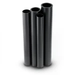 مواسير HDPE الراجحي PE 80 ضغط 10 بار قطر خارجي 250 مم سمك 18.4 مم لون أسود