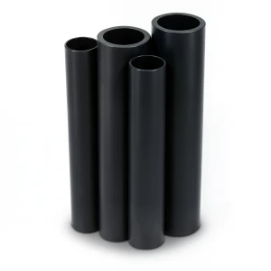 مواسير HDPE PE 100 ضغط 12.5 بار قطر خارجي 225 مم سمك 16.6 مم لون أسود