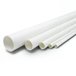 مواسير UPVC ضغط 17.2 بار مقاس 6 إنش سمك 9.91 مم لون أبيض