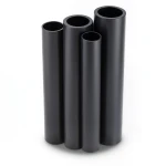 أنابيب HDPE PE 80 ضغط 10 بار قطر خارجي 710 مم سمك 52.2 مم لون أسود
