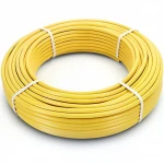 أنابيب HDPE الراجحي PE 80 ضغط 4.8 بار قطر خارجي 90 مم سمك 5.2 مم لون أصفر 