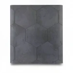 Geometric Wall Covering 10m Dark Gray Z80004