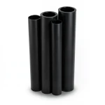 أنابيب HDPE PE 80 ضغط 10 بار قطر خارجي 710 مم سمك 52.2 مم لون أسود