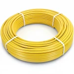 أنابيب HDPE الراجحي PE 80 ضغط 4.8 بار قطر خارجي 125 مم سمك 7.1 مم لون أصفر 