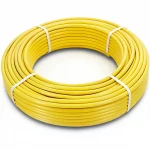 أنابيب HDPE الراجحي PE 80 ضغط 4.8 بار قطر خارجي 90 مم سمك 5.2 مم لون أصفر 