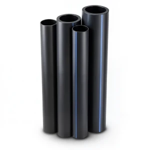مواسير HDPE PE 100 ضغط 12.5 بار قطر خارجي 280 مم سمك 20.6 مم لون أسود