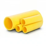 أنابيب HDPE الراجحي PE 80 ضغط 4.8 بار قطر خارجي 160 مم سمك 9.1 مم لون أصفر 