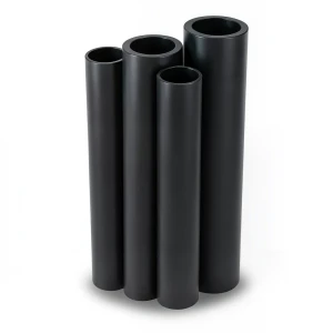 مواسير HDPE PE 80 ضغط 12.5 بار قطر خارجي 280 مم سمك 25.4 مم لون أسود