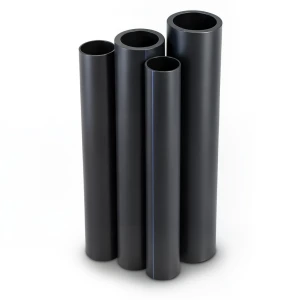 مواسير HDPE PE 80 ضغط 12.5 بار قطر خارجي 315 مم سمك 28.6 مم لون أسود