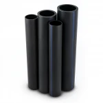 أنابيب HDPE الراجحى PE 100 ضغط 10 بار قطر خارجي 140 مم سمك 12.7 مم لون اسود