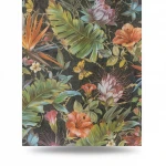 Floral Wall Covering length 10m, Multicolor, Model Z80011