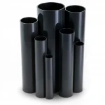UPVC Pipes Modern Technology  Nominal Pressure 10 Bar Outside Diameter 125 mm Thickness 6 mm Black Colour