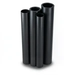 مواسير HDPE الراجحي PE 80 ضغط 12.5 بار قطر خارجي 400 مم سمك 36.3 مم لون أسود