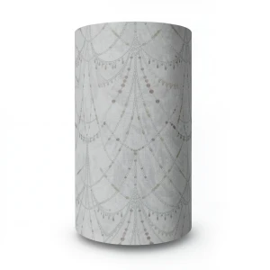 Italian Wallpaper Gray Color, Length 10m, Width 1.06m, Model 85082