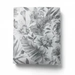 Italian Wallpaper, Gray Color, Floral Design, Roll Length 10 m, Model Z80017