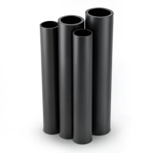 مواسير HDPE PE 80 ضغط 12.5 بار قطر خارجي 500 مم سمك 45.4 مم لون أسود