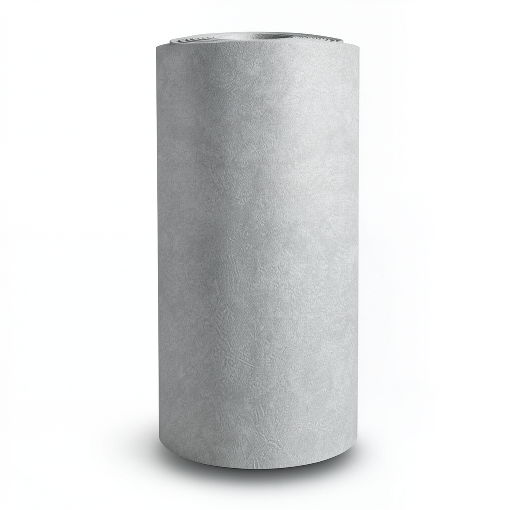 Italian Wall Covering Gray Color, 10m Length, 1.06m Width