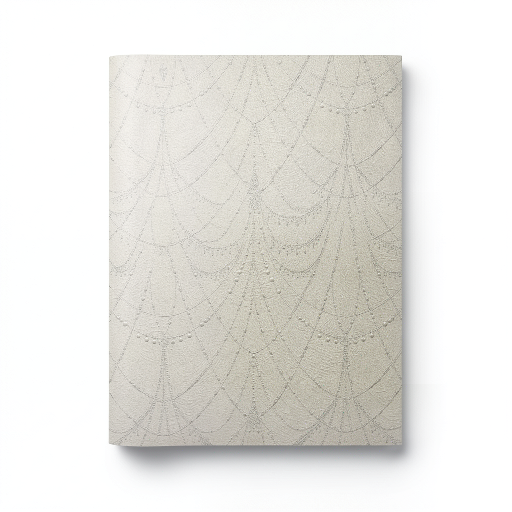 Italian Wall Decoration Beige with Gray, 10m x 1.06m, Model 85083