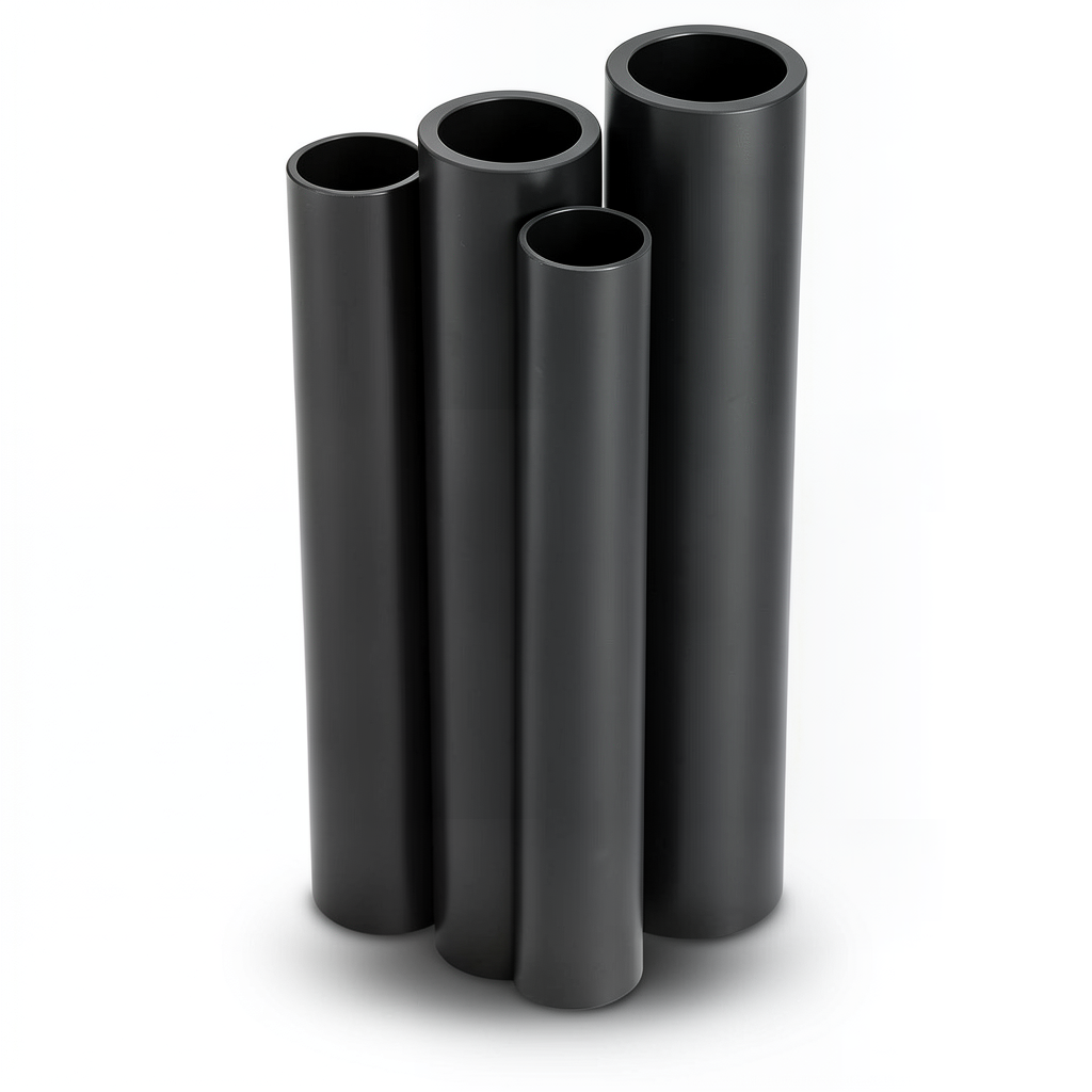 أنابيب HDPE الراجحي PE 80 ضغط 12.5 بار قطر خارجي 800 مم سمك 72.6 مم لون اسود