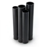 أنابيب HDPE PE 80 ضغط 12.5 بار قطر خارجي 900 مم سمك 81.7 مم لون أسود