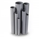UPVC Pipes Modern Technology Nominal Pressure 4 Bar Outside Diameter 125 mm Thickness 2.5 mm Gray Colour