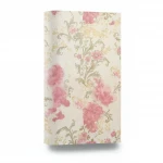 Italian wallpaper, beige with pink, length 10 m, width 0.73 m, model 24020